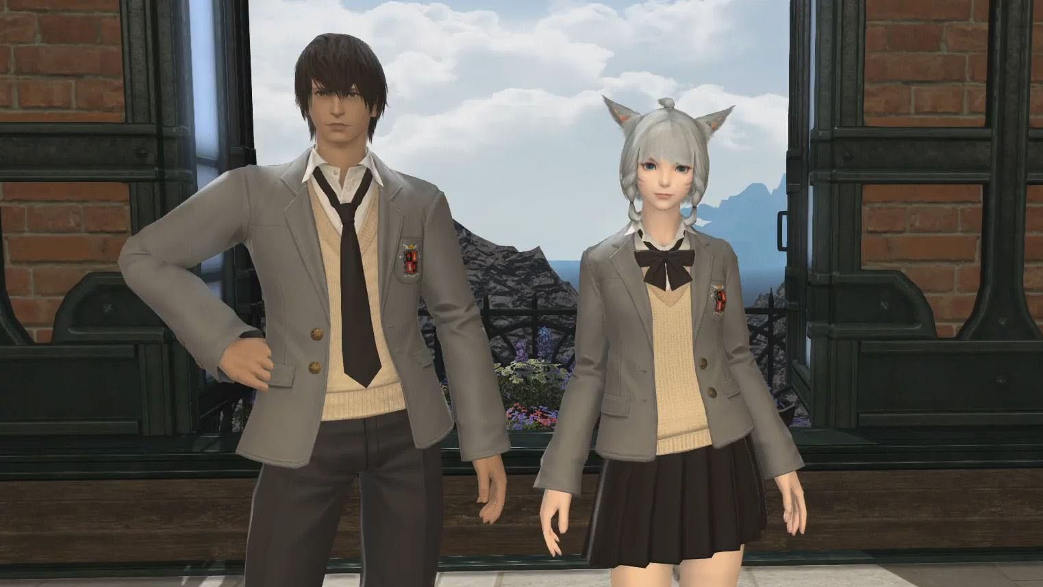 Closing Fantasy XIV Getting College Uniform Costumes, With a Caveat 1 Closing Fantasy XIV Getting College Uniform Costumes, With a Caveat 1
