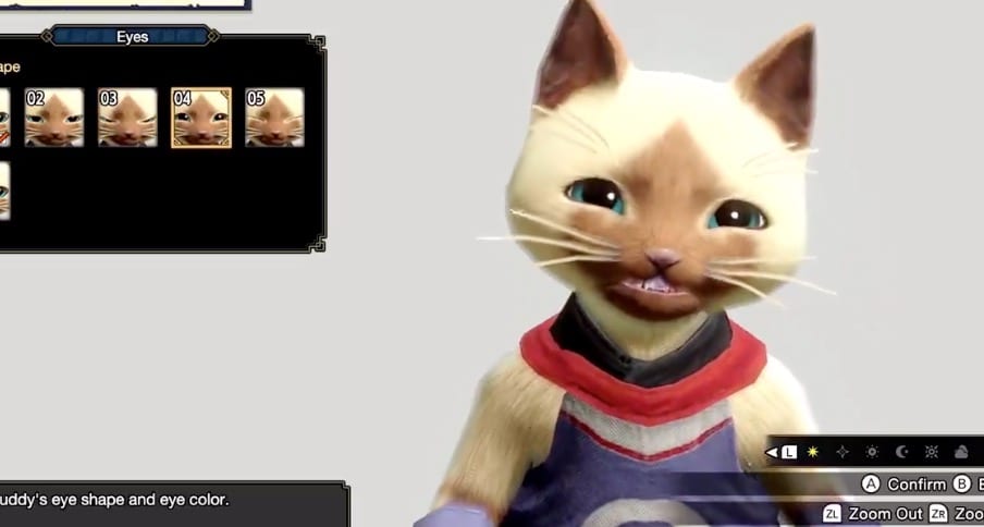 Monster Hunter Rise Exhibits off Character Creator for Your Animal Companions 1 Monster Hunter Rise Exhibits off Character Creator for Your Animal Companions 1