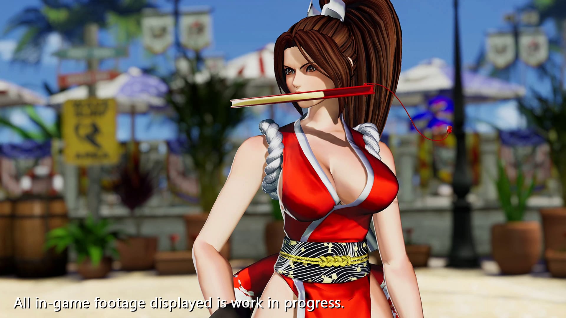 The King of Fighters XV & Samurai Shodown DLC Character Cham Cham Shine in First Official Screenshots 1 The King of Fighters XV & Samurai Shodown DLC Character Cham Cham Shine in First Official Screenshots 1