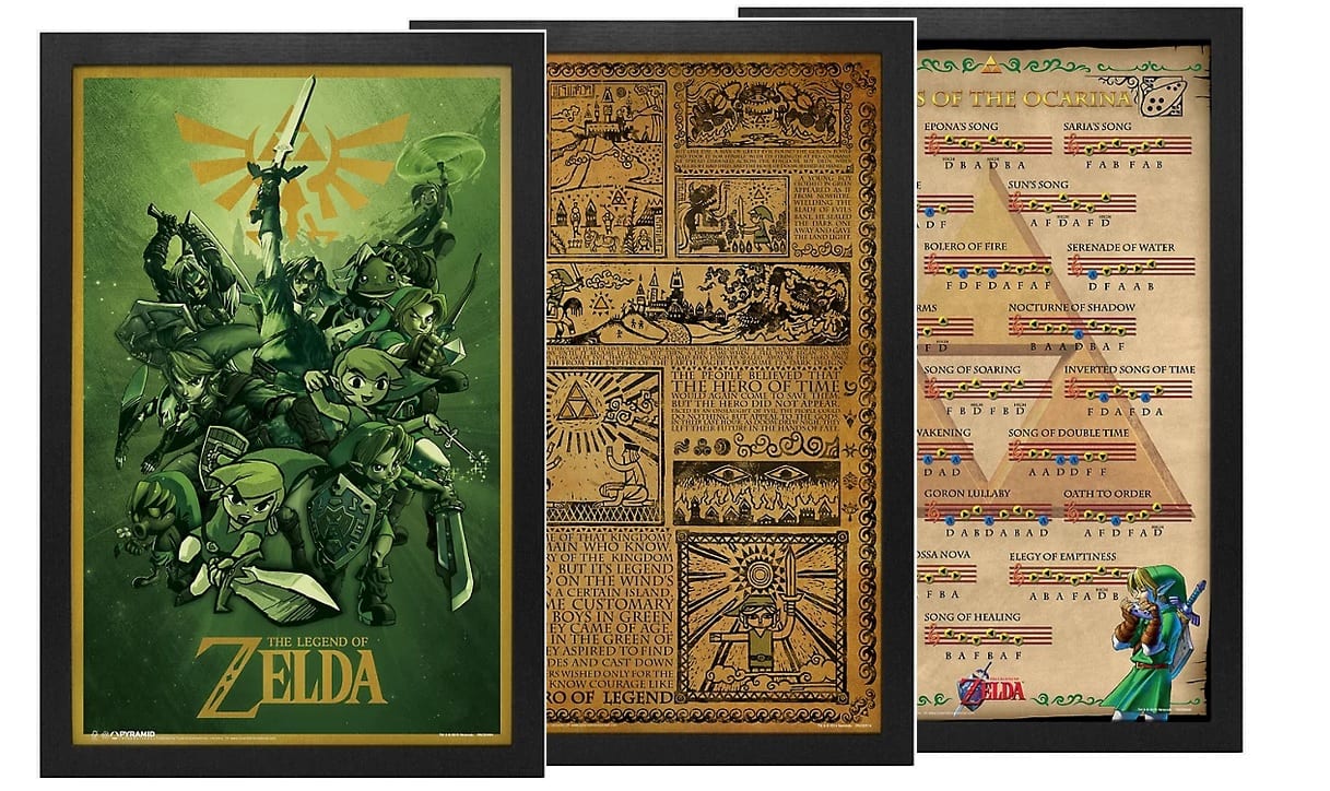 Zelda Vacation Reward Information 2020 for the Mega Fan 9 zelda posters