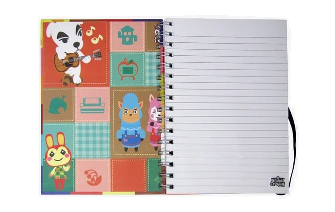 Animal Crossing Vacation Reward Information 2020 for the Mega Fan 2 spiral notebook