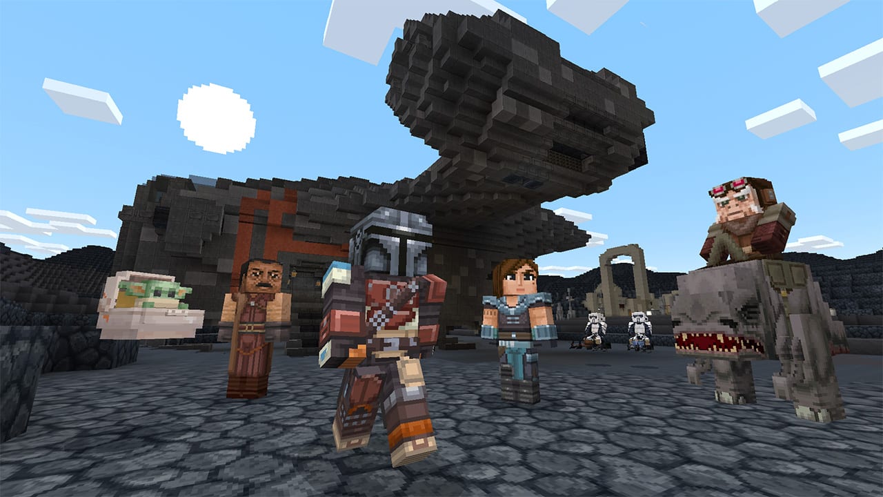 Minecraft Star Wars DLC Provides Child Yoda and The Mandalorian 1 Minecraft Star Wars DLC Provides Child Yoda and The Mandalorian 1