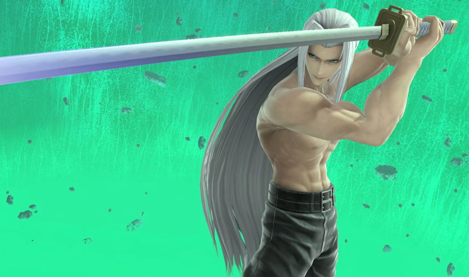 Nicely, Shirtless Sephiroth Is a Factor in Smash Bros. Now 1 Nicely, Shirtless Sephiroth Is a Factor in Smash Bros. Now 1
